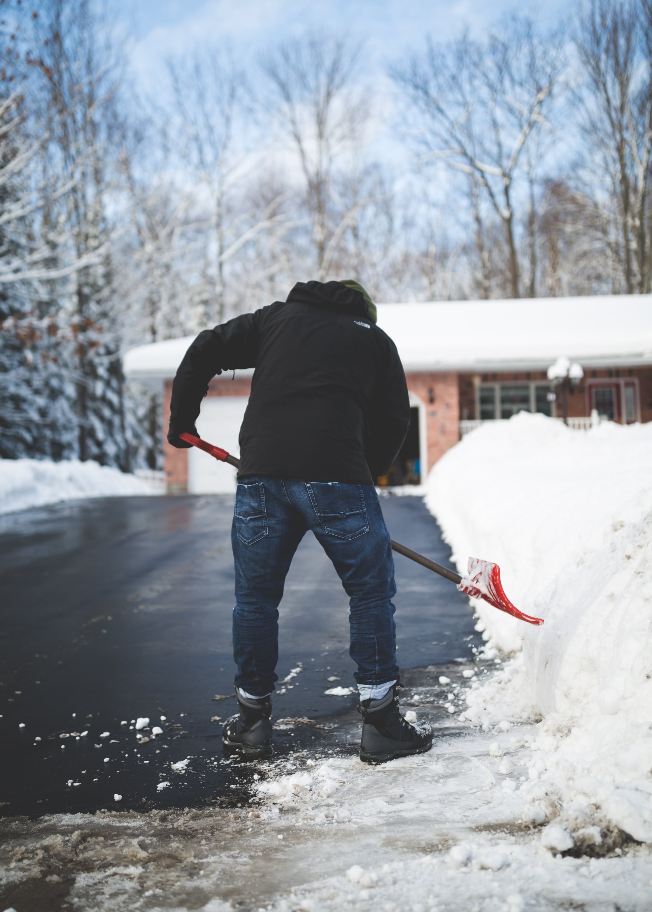 how to remove snow